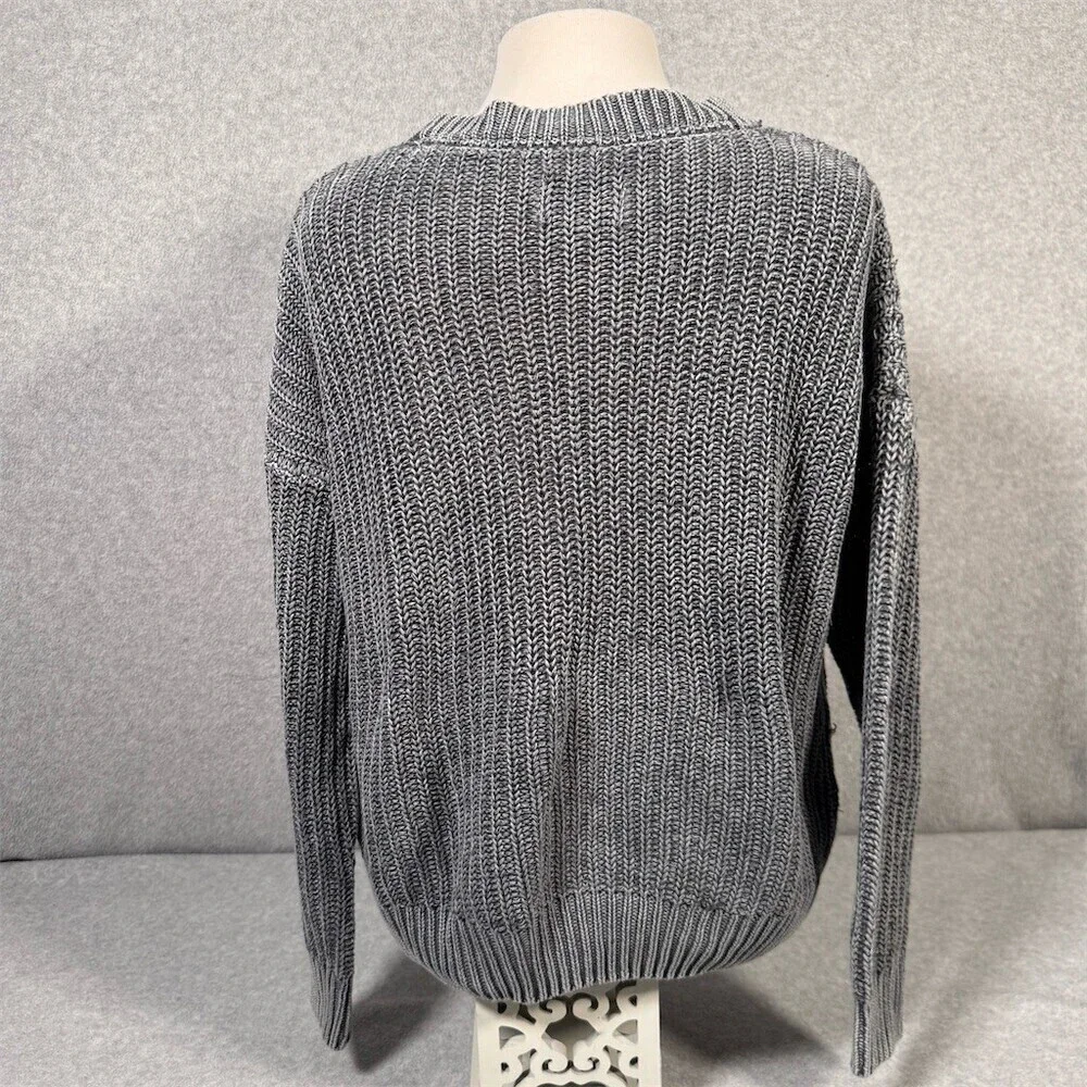 LOVE PINK Forenzia Victoria’s Secret Cotton Sweater Womens Size S Chunky Knit